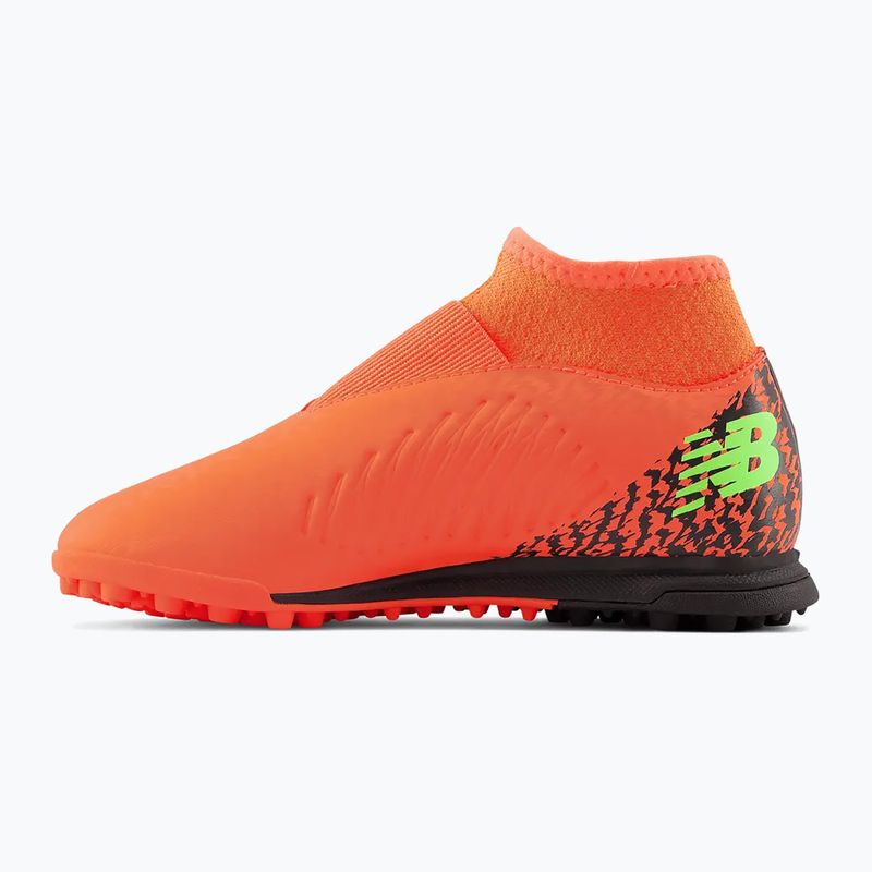 New Balance Tekela V4 Magique TF gyermek focicipő neon szitakötő neon 11