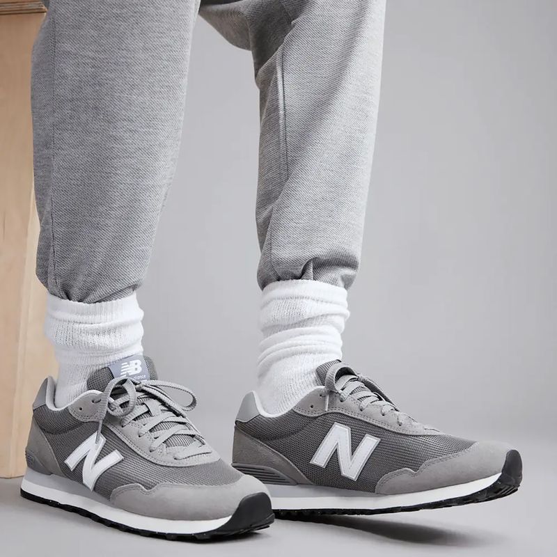 New Balance 515's V3 pala szürke férfi cipő 7