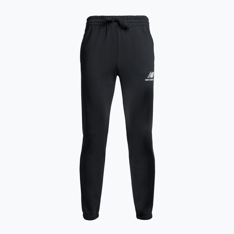 New Balance Essentials Stacked Logo French férfi edzőnadrág fekete NBMP31539BK 5