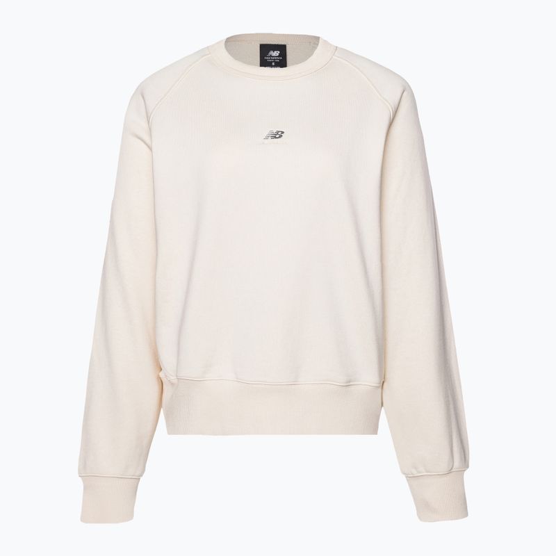 Női edzőpulóver New Balance Athletics Remastered French Terry Crewneck szürke WT31500GIE 5