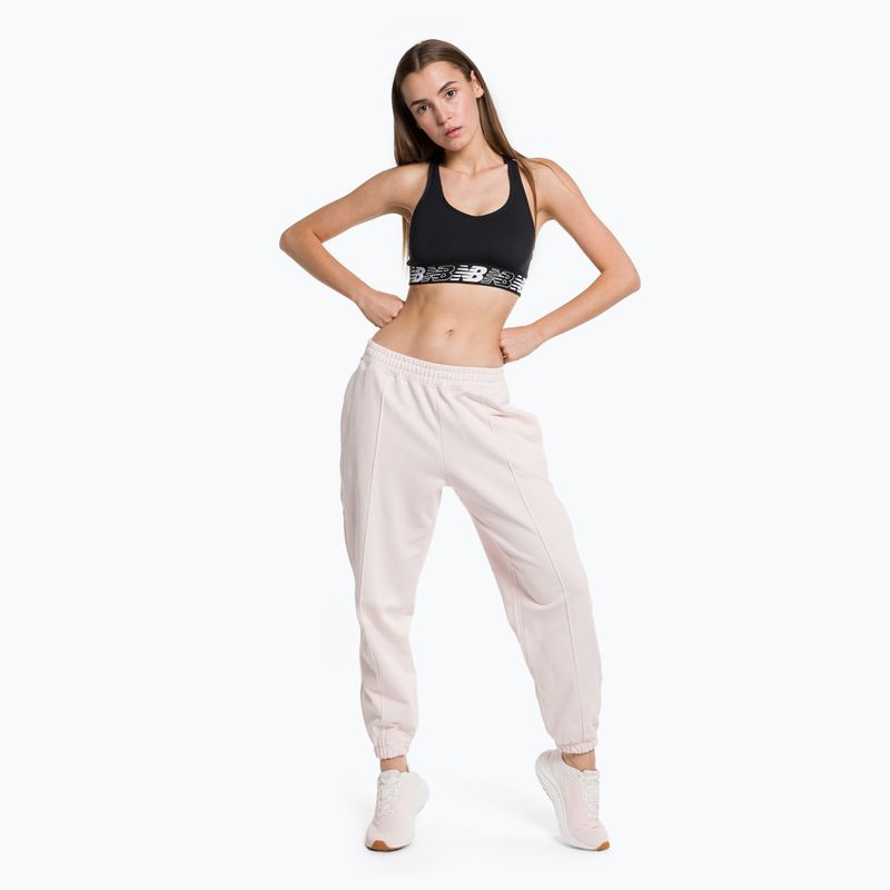Női New Balance Athletics Nature State francia frottír edzőnadrág rózsaszín WP23553WAN 2