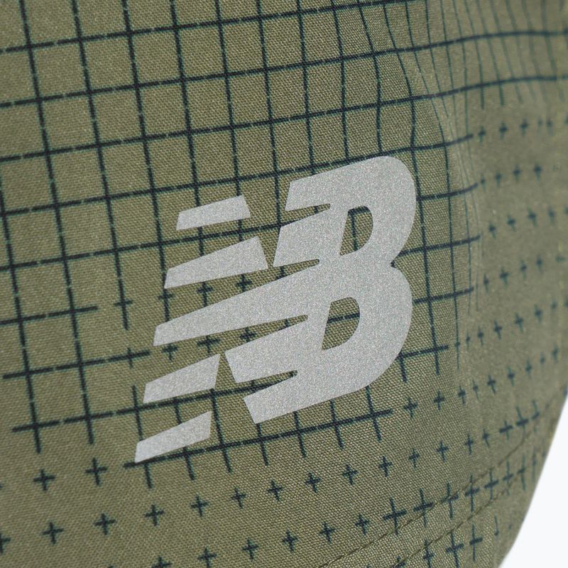 Férfi New Balance Printed Impact Run 5" zöld futónadrág MS21269DON MS21269DON 9