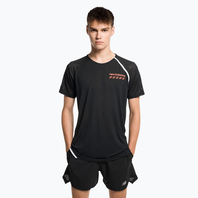 Férfi New Balance Top Accelerate Pacer futótrikó fekete MT31241BK