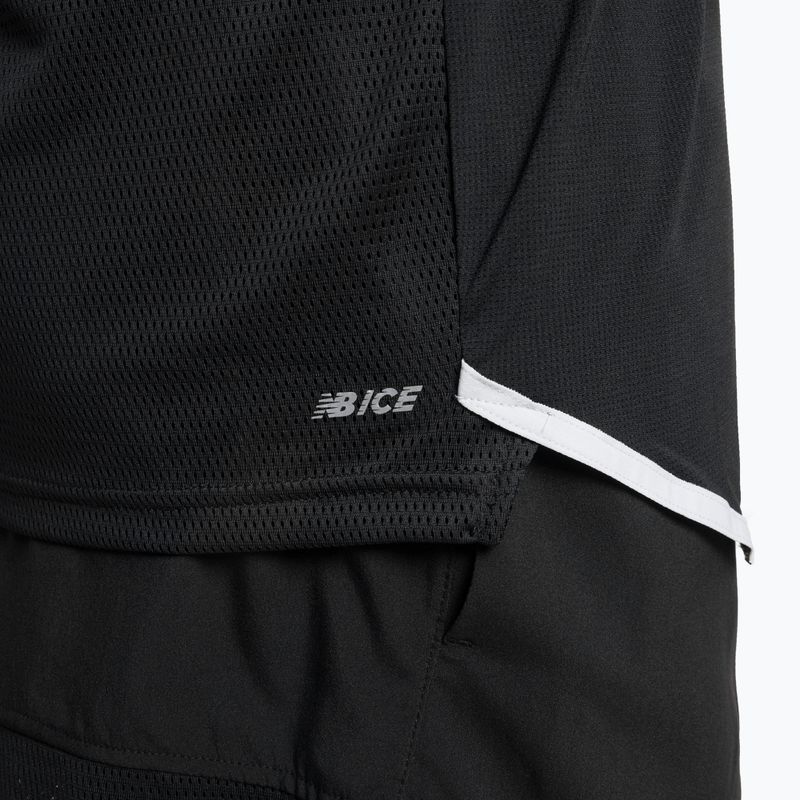 Férfi New Balance Top Accelerate Pacer futótrikó fekete MT31241BK 5