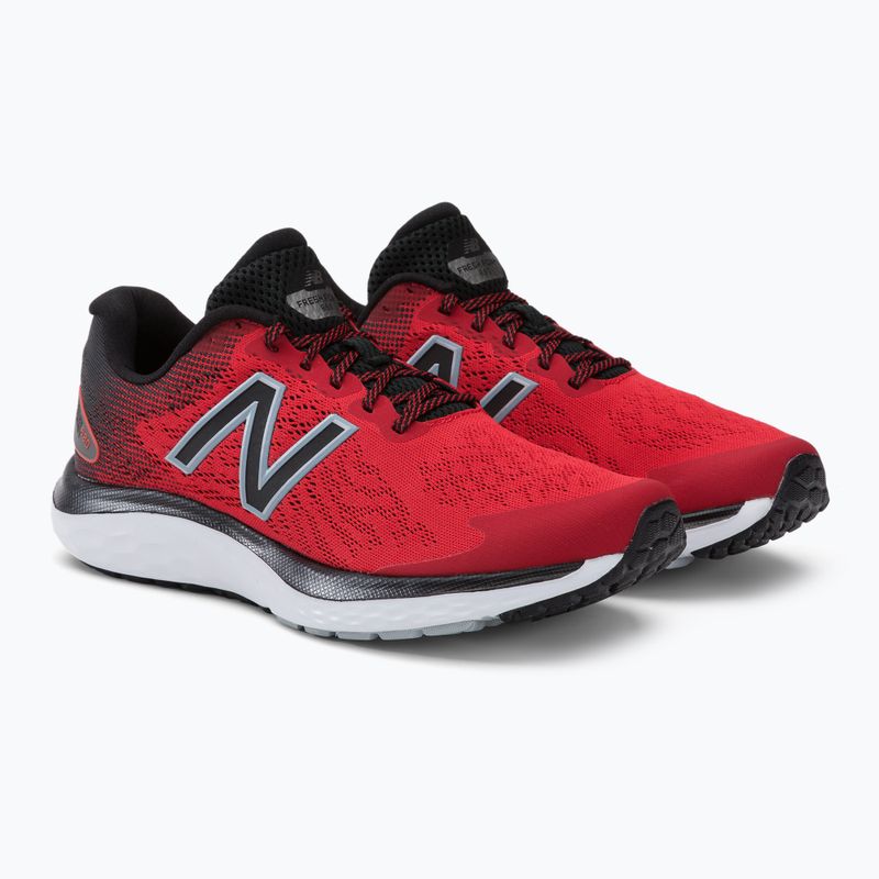 New Balance férfi futócipő W680V7 piros NBM680C 4