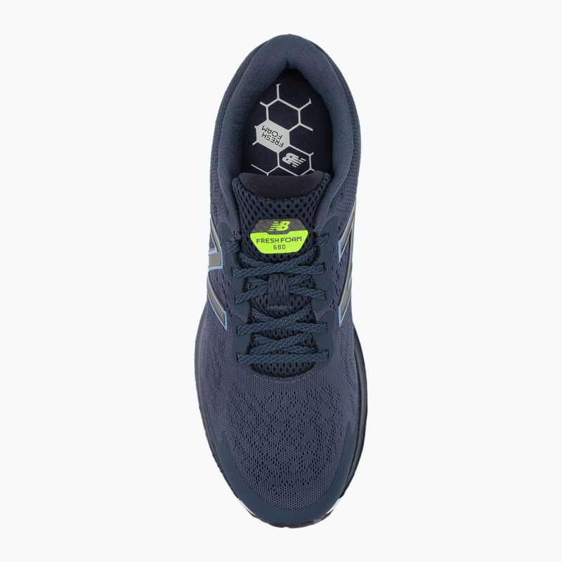 New Balance férfi futócipő W680V7 tengerészkék NBM680C 6