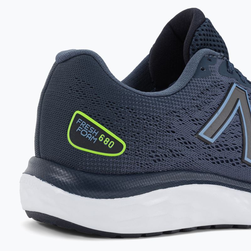 New Balance férfi futócipő W680V7 tengerészkék NBM680C 8