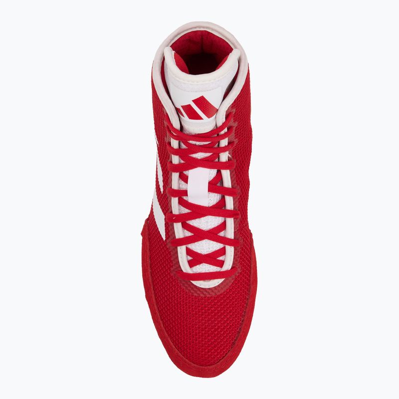 Birkózócipő adidas Tech Fall 2.0 red/white 5