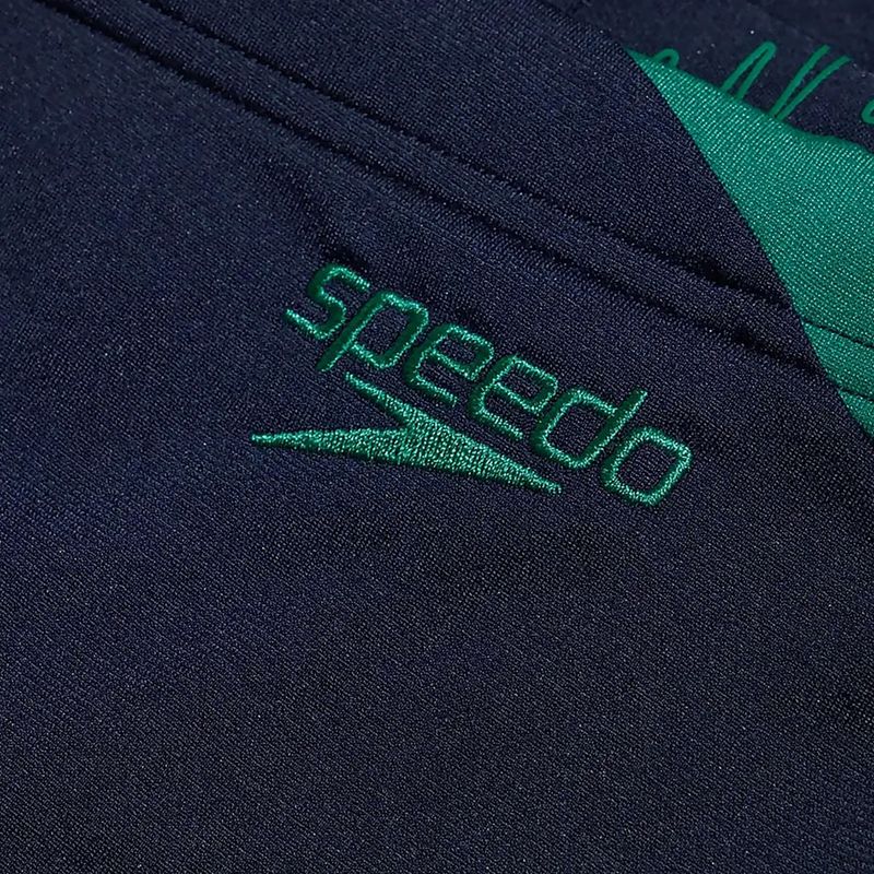 Férfi Speedo Hyper Boom Splice úszónadrág tengerészkék/zöld 6