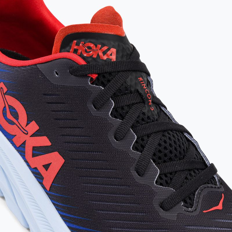 HOKA férfi futócipő Rincon 3 fekete-kék 1119395-BDGB 8