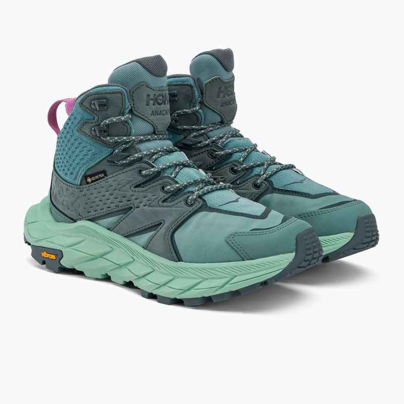 Női túrabakancs HOKA Anacapa Mid GTX zöld 1119372-TMGR 6