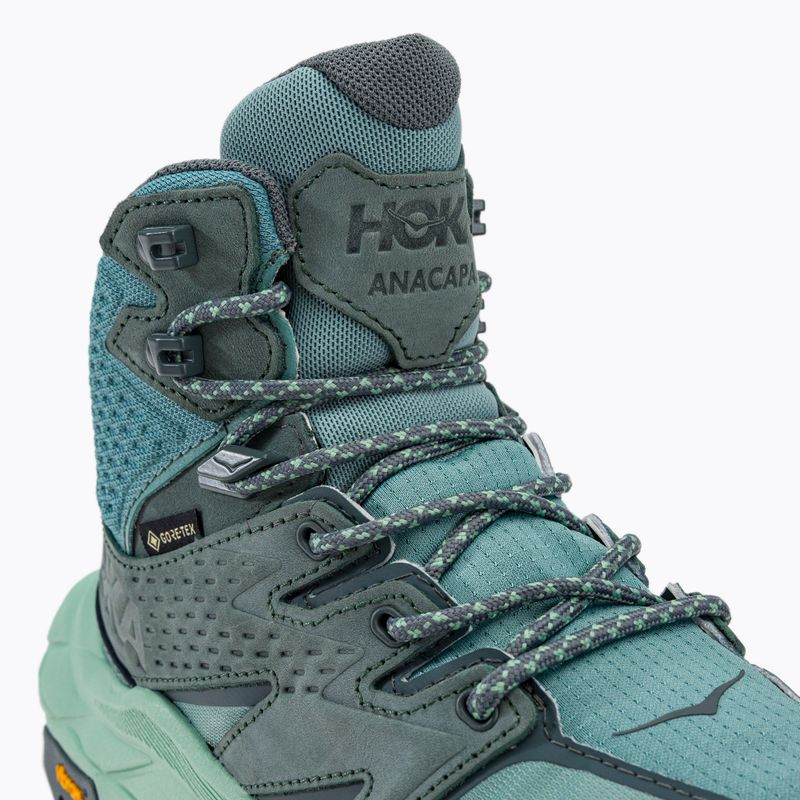 Női túrabakancs HOKA Anacapa Mid GTX zöld 1119372-TMGR 12