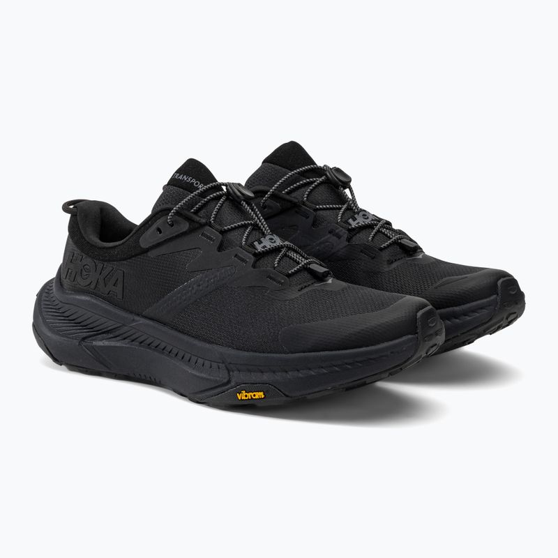HOKA Transport férfi futócipő fekete 1123153-BBLC 4