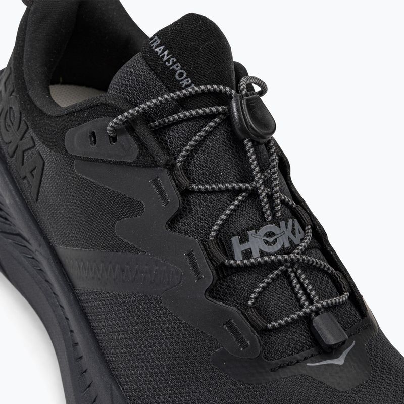 HOKA Transport férfi futócipő fekete 1123153-BBLC 8
