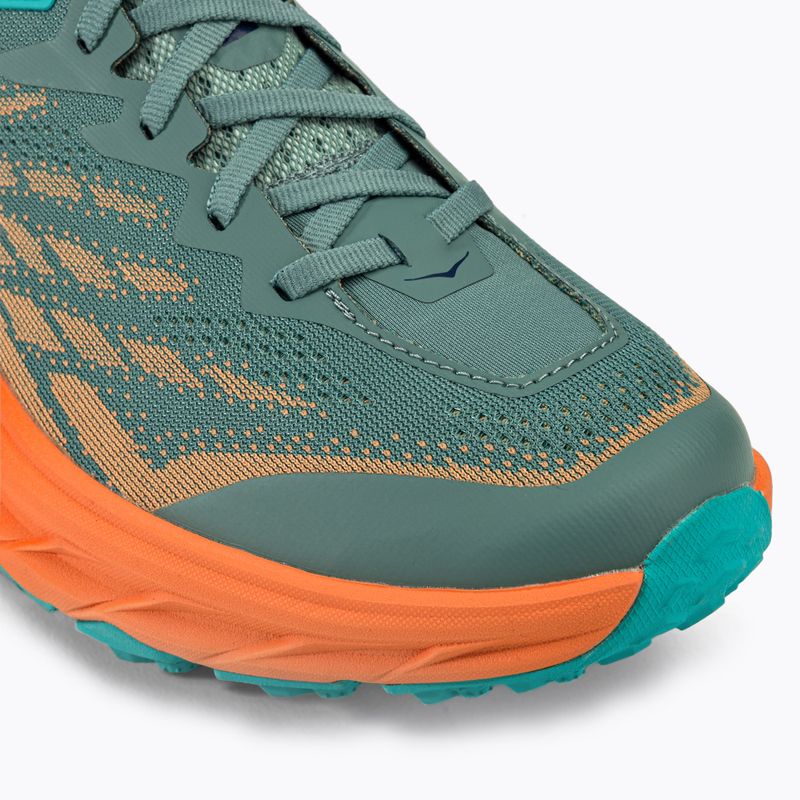 HOKA Speedgoat 5 férfi futócipő zöld-narancs 1123157-TMOR 7