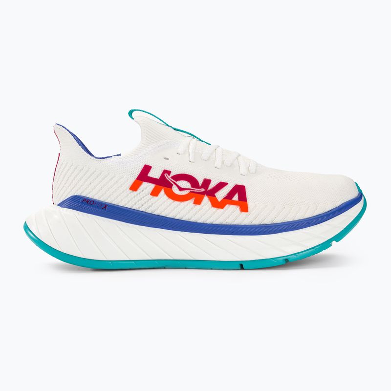 Férfi futócipő HOKA Carbon X 3 fehér/lángos 2