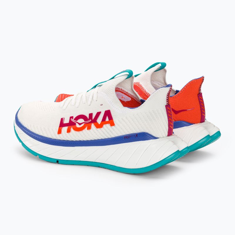 Férfi futócipő HOKA Carbon X 3 fehér/lángos 3