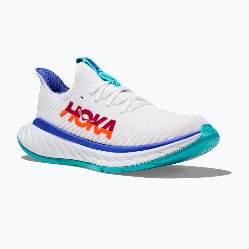 Férfi futócipő HOKA Carbon X 3 fehér/lángos 7