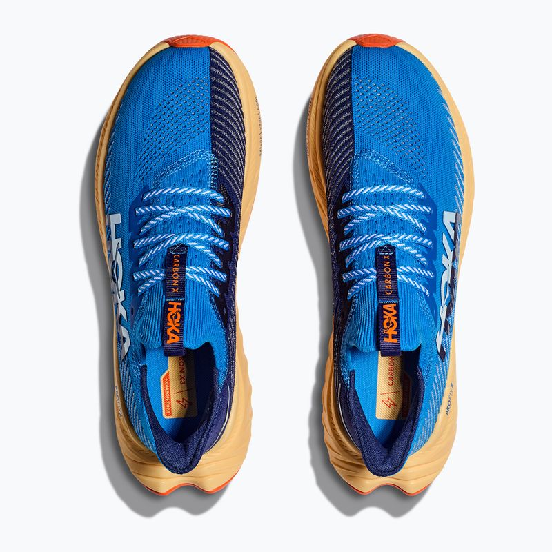 Férfi futócipő HOKA Carbon X 3 coastal sky/bellwether kék 12