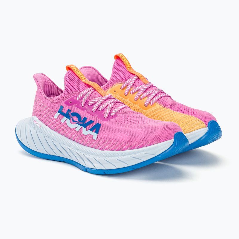 női futócipő  HOKA Carbon X 3 cyclamen/impala 4