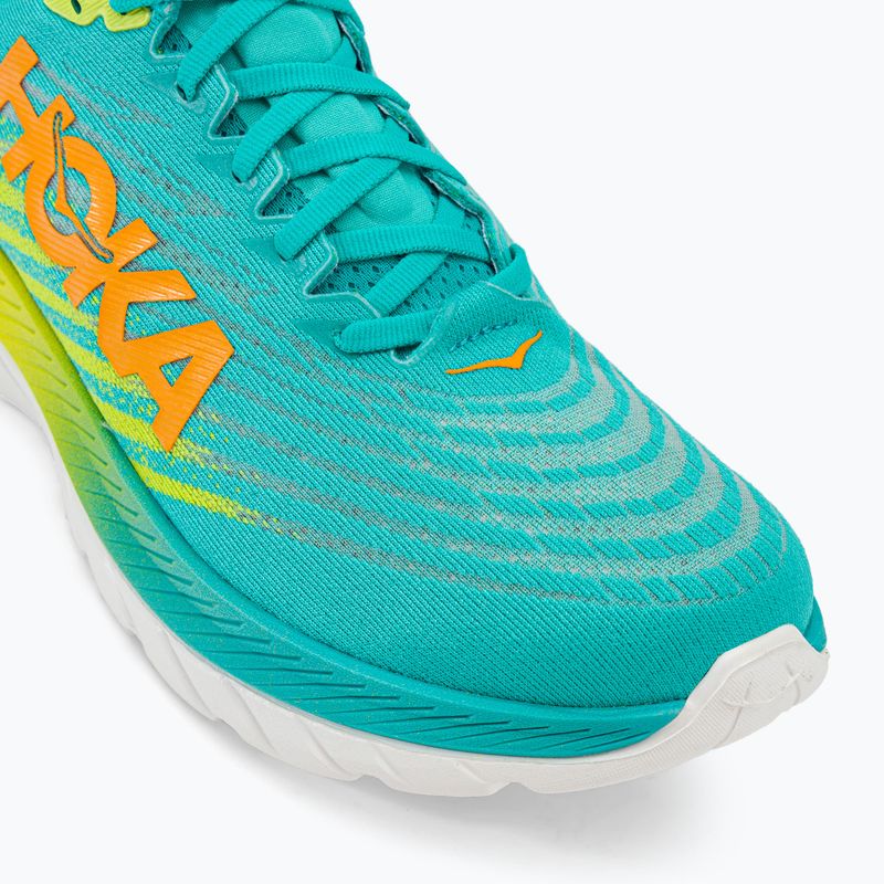 HOKA Mach 5 férfi futócipő kék/sárga 1127893-CEPR 7