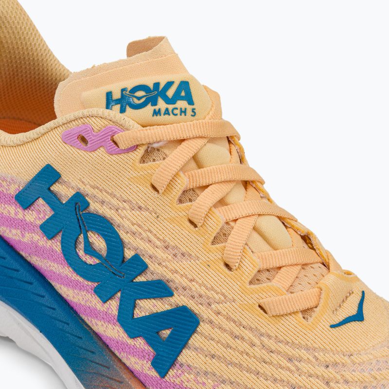 Női futócipő HOKA Mach 5 narancssárga-lila 1127894-ICYC 10