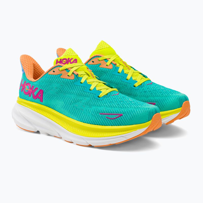 HOKA férfi futócipő Clifton 9 zöld 1127895-CEPR 4