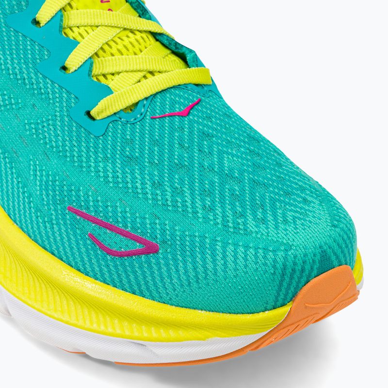 HOKA férfi futócipő Clifton 9 zöld 1127895-CEPR 8