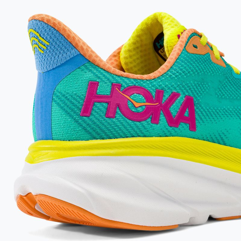 HOKA férfi futócipő Clifton 9 zöld 1127895-CEPR 10