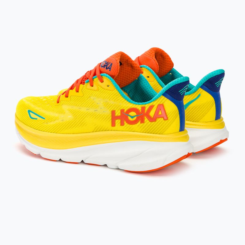 Férfi futócipő  HOKA Clifton 9 passion fruit/maize 3