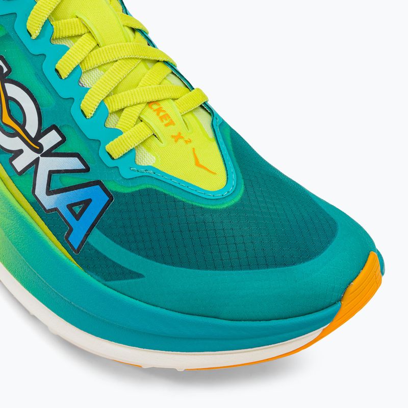 HOKA Rocket X 2 férfi futócipő kék/sárga 1127927-CEPR 7