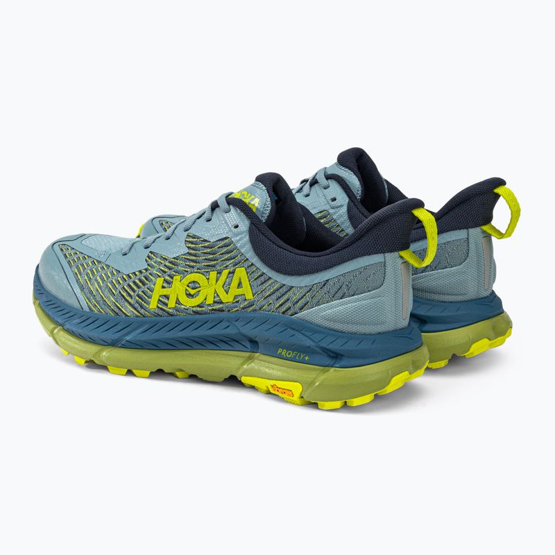 HOKA férfi futócipő Mafate Speed 4 kék/sárga 1129930-SBDCT 3