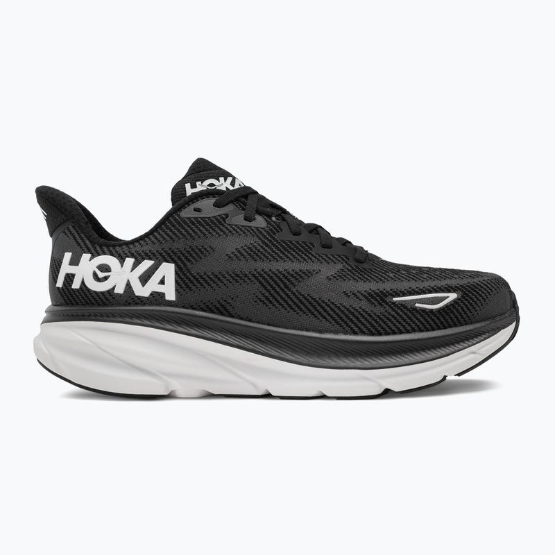 Férfi futócipő HOKA Clifton 9 Wide black/white 2