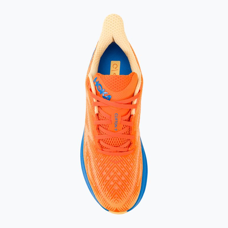 Férfi futócipő  HOKA Clifton 9 Wide vibrant orange/impala 6