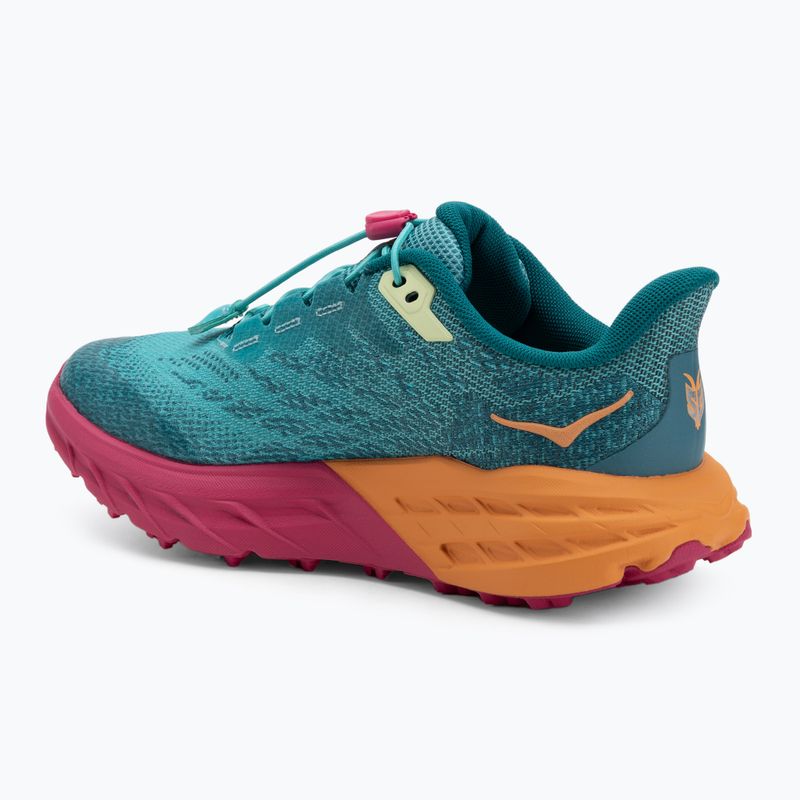 HOKA Speedgoat 5 deep lake/ceramic gyermek futócipő 3