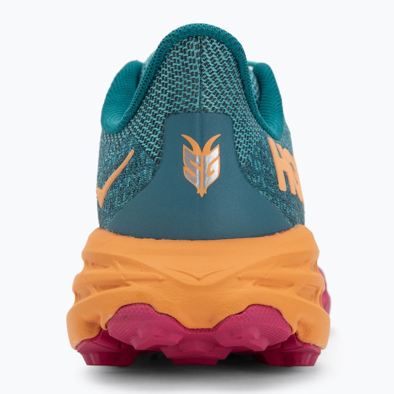 HOKA Speedgoat 5 deep lake/ceramic gyermek futócipő 6