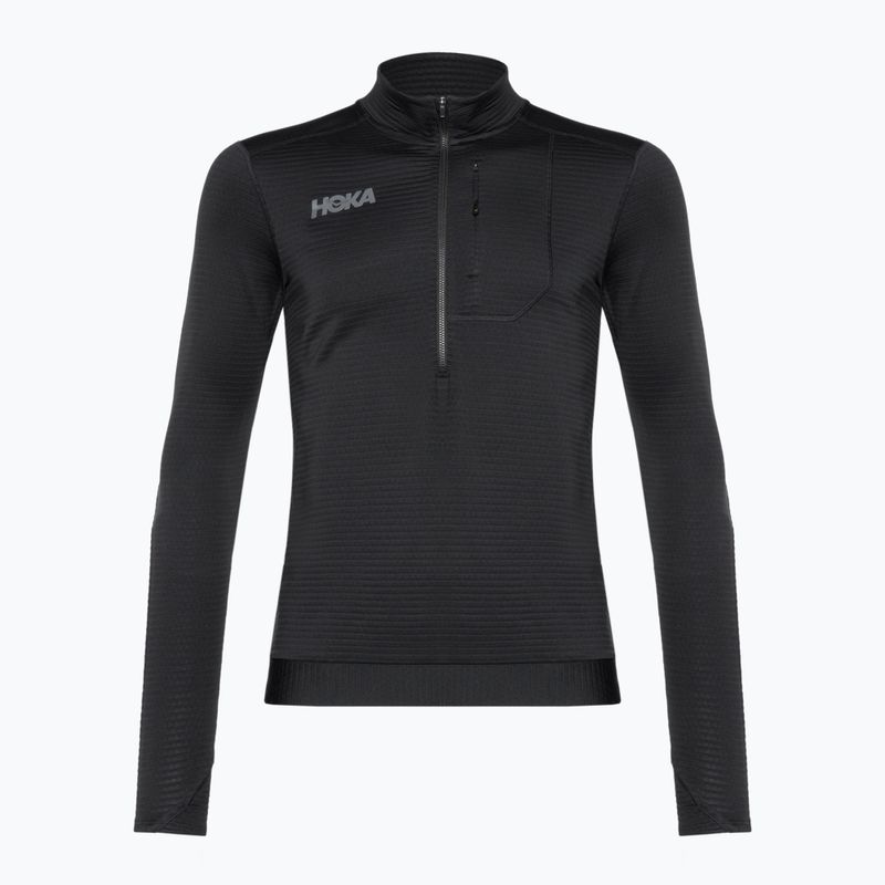 Férfi futófelső HOKA 1/2 Zip black