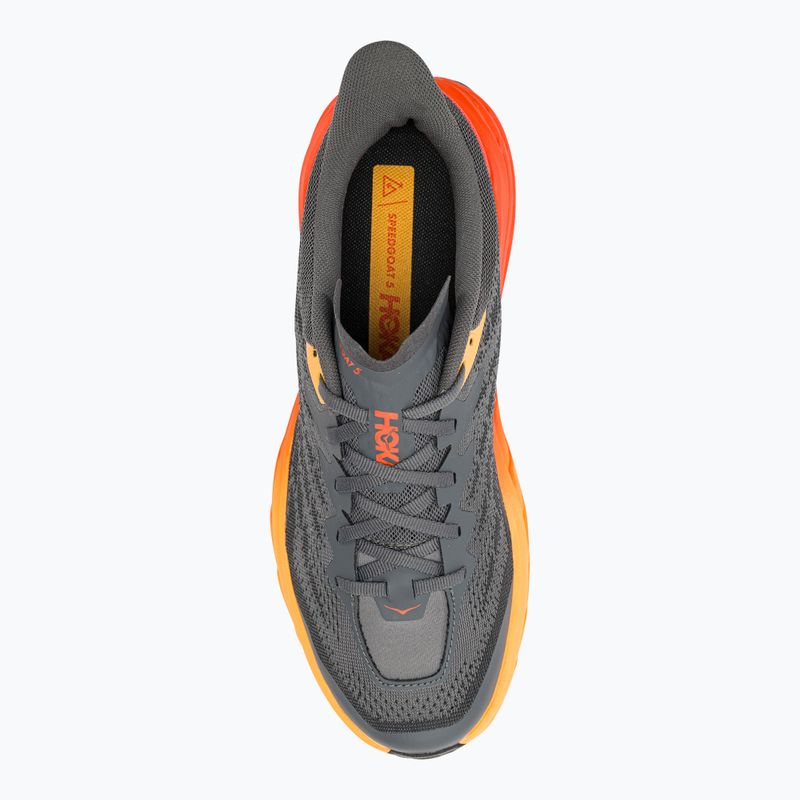 Férfi futócipő HOKA Speedgoat 5 castlerock/flame 6