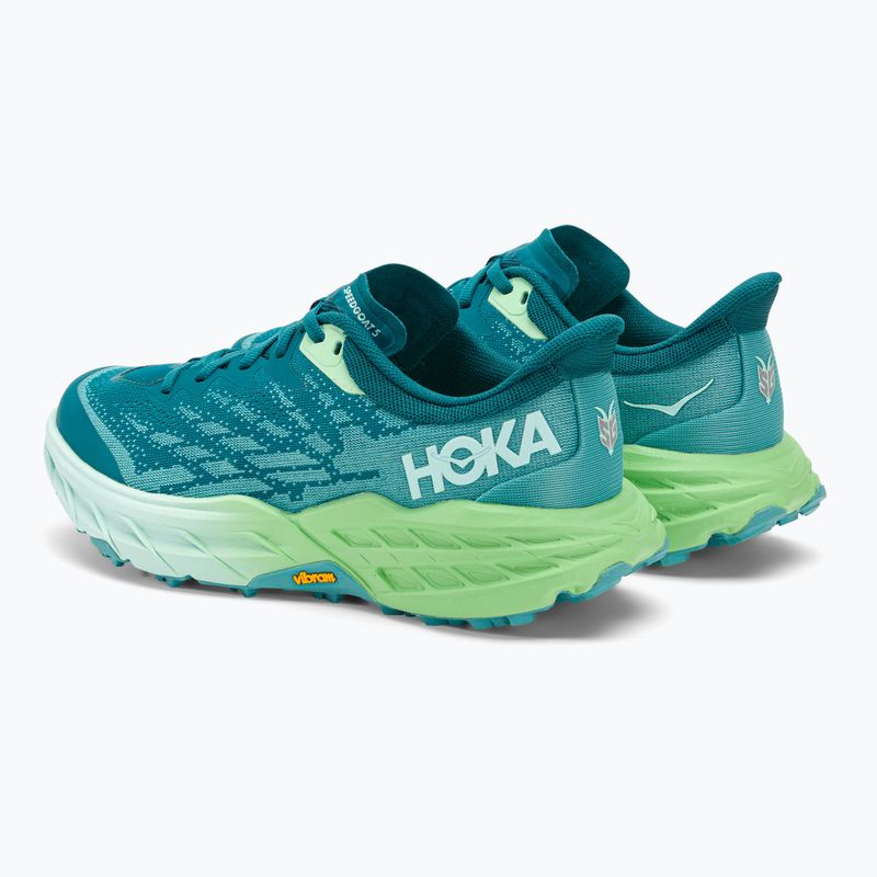 Női futócipő HOKA Speedgoat 5 deep lagoon/ocean mist 3