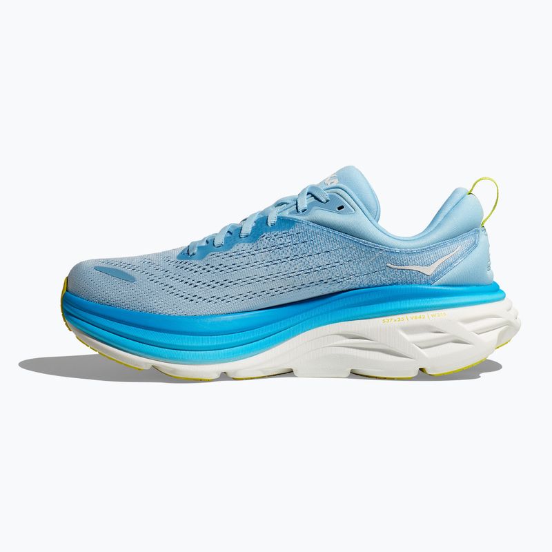 Férfi futócipő  HOKA Bondi 8 airy blue/diva blue 3