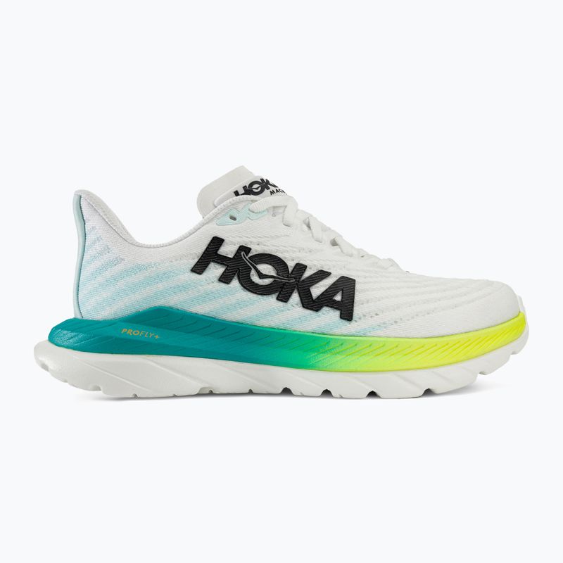 Női futócipő HOKA Mach 5 white/blue glass 2