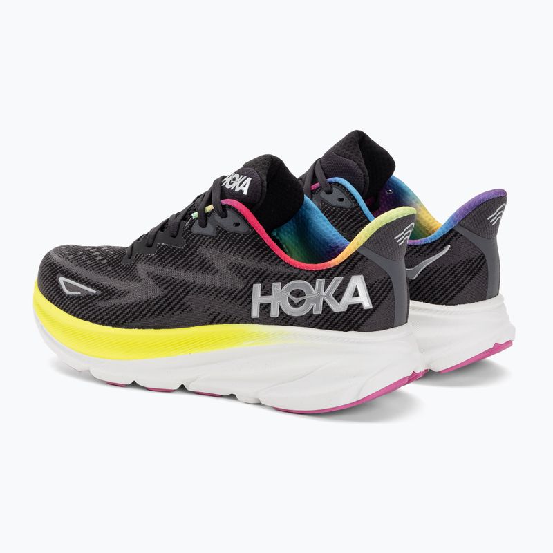 Férfi futócipő HOKA Clifton 9 fekete/all aboard 3