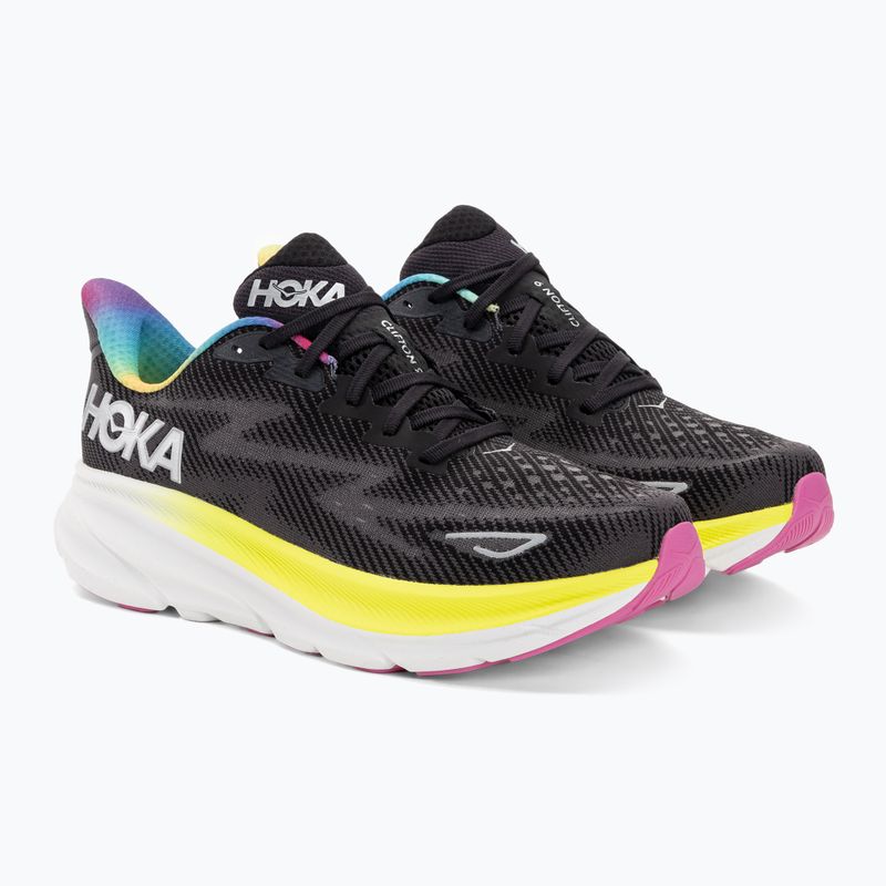 Férfi futócipő HOKA Clifton 9 fekete/all aboard 4