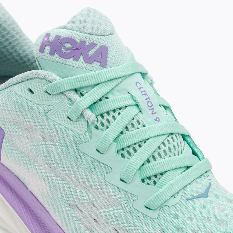 Női futócipő HOKA Clifton 9 sunlit ocean/lilac mist 8