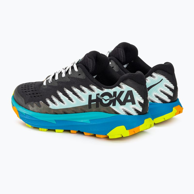női futócipő  HOKA Torrent 3 black/diva blue 4