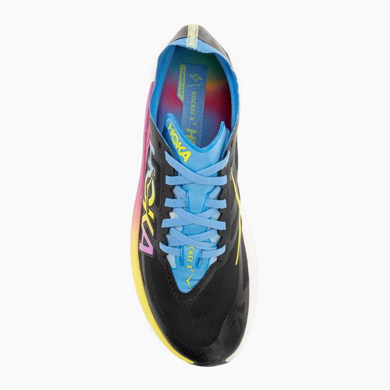 Férfi futócipő HOKA Rocket X 2 fekete/multi 7