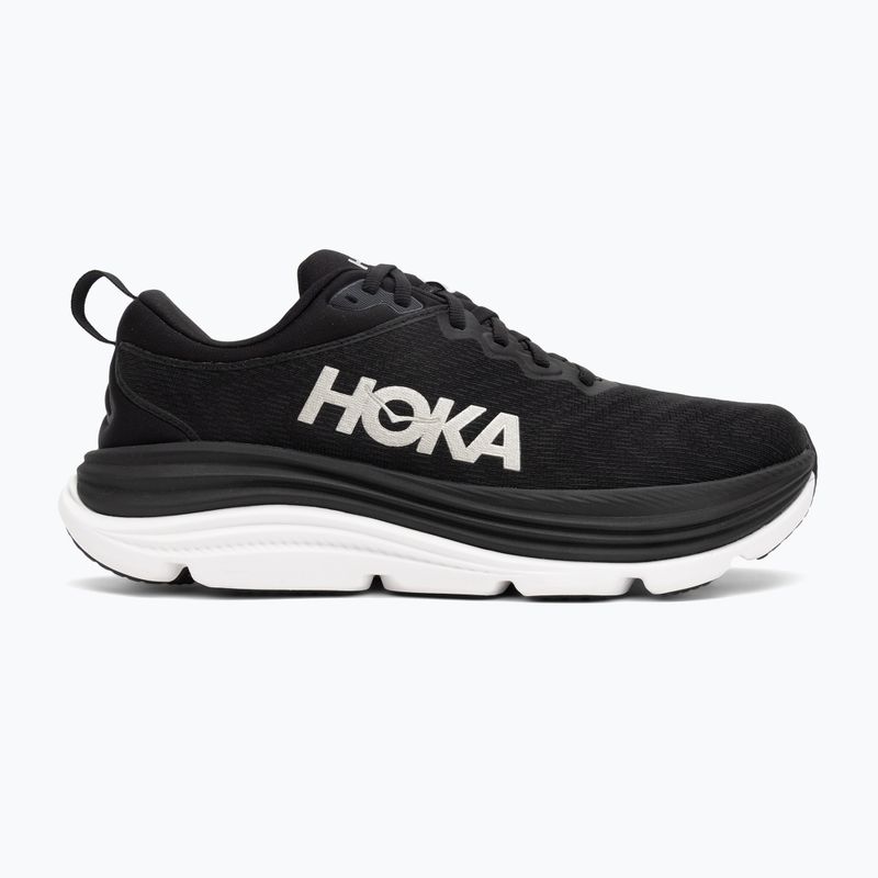 Férfi futócipő HOKA Skyflow Wide fekete/fehér 2