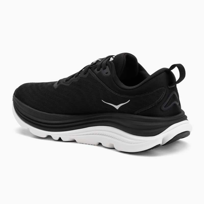 Férfi futócipő HOKA Skyflow Wide fekete/fehér 3