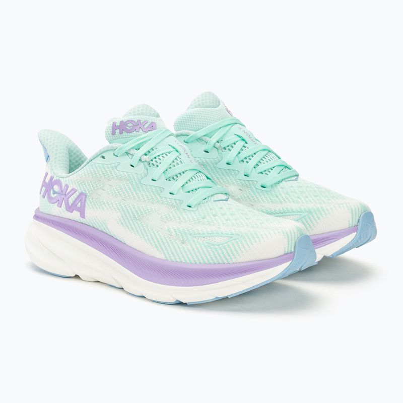 női futócipő  HOKA Clifton 9 Wide sunlit ocean/lilac mist 5