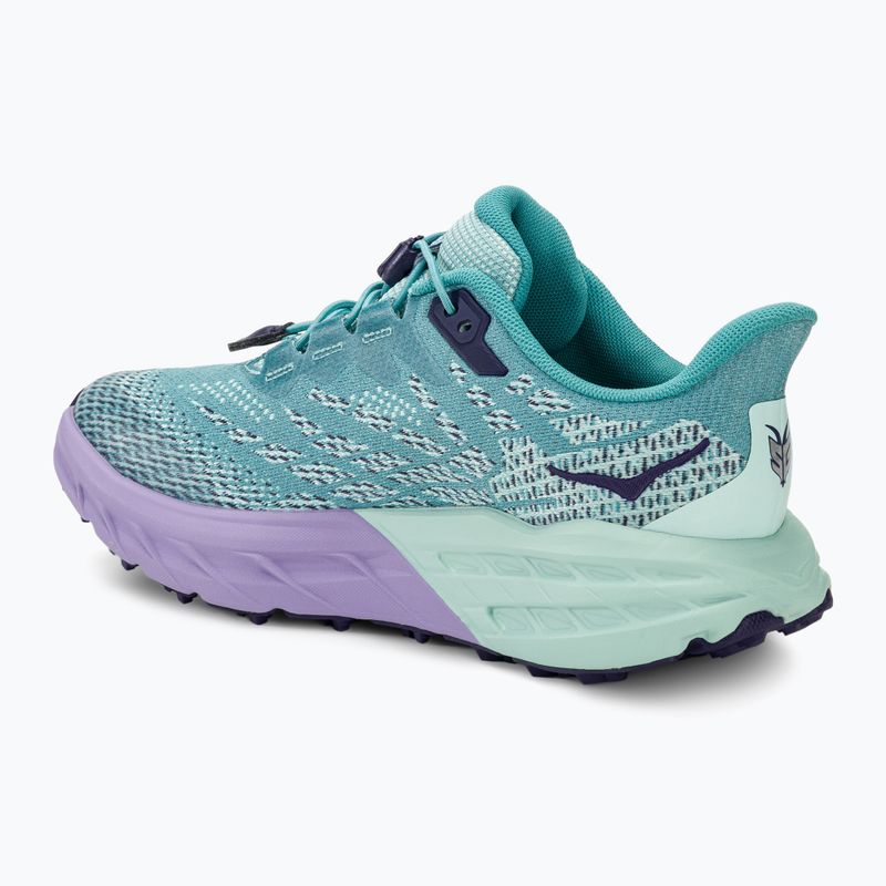 HOKA Speedgoat 5 gyermek futócipő ocean mist/lila köd 3